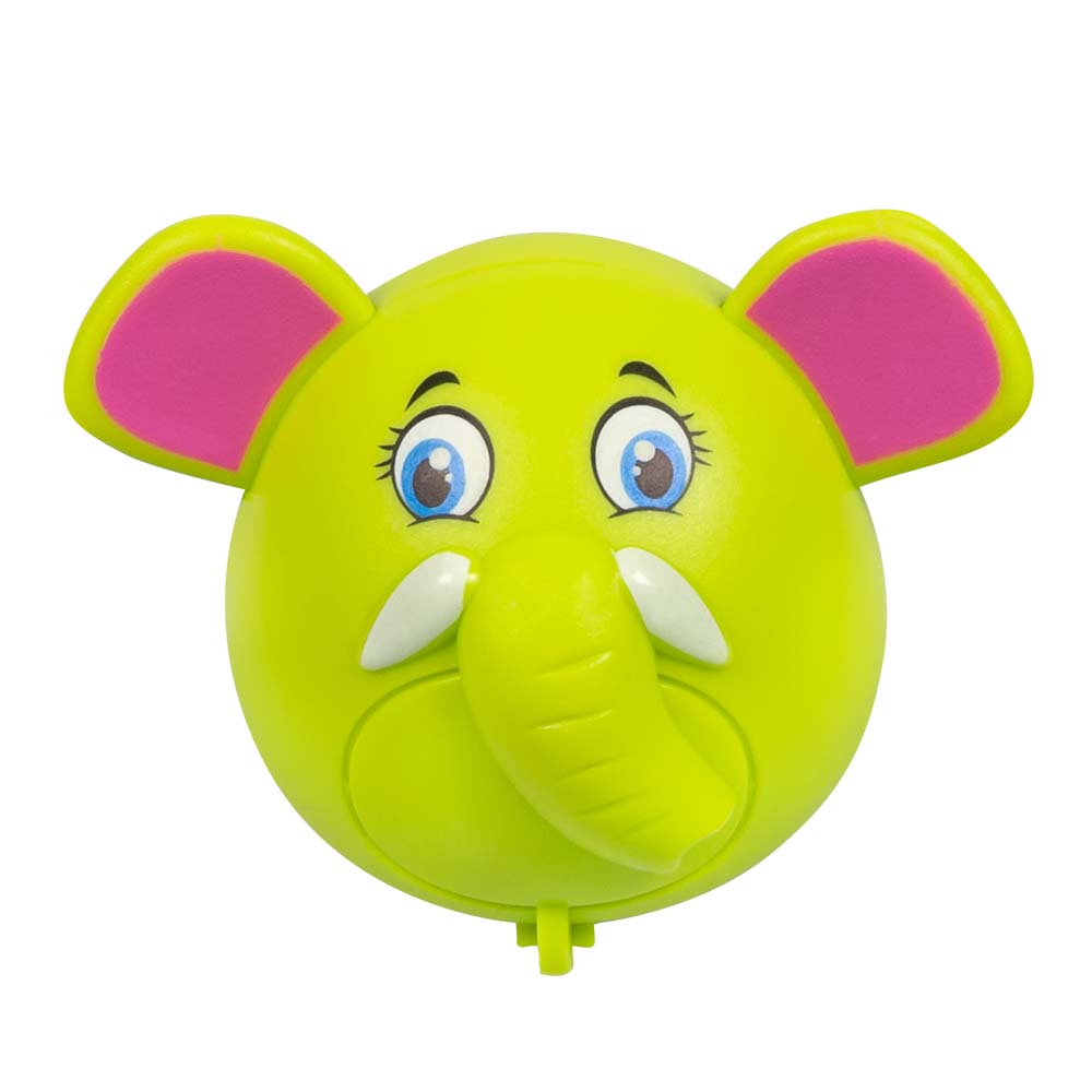 Set 4 terugtrekautootjes Dieren (4,5 x 5 cm)