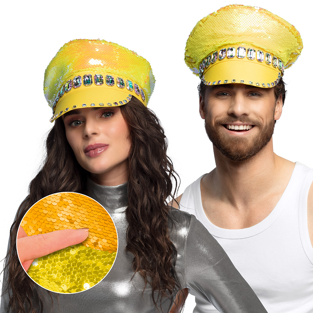 Pet Sandy candy (omkeerbaar parelmoer/geel)