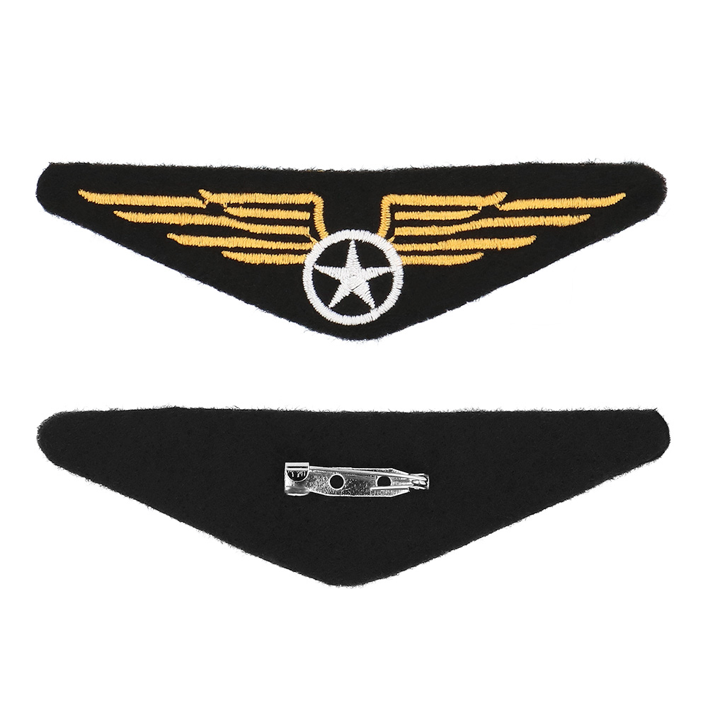 Set Piloot (partybril, badge en schouderstukken)