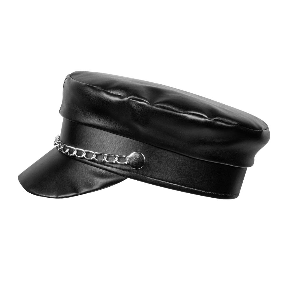 Set Rocker (pet, partybril, ketting, armband en snor)