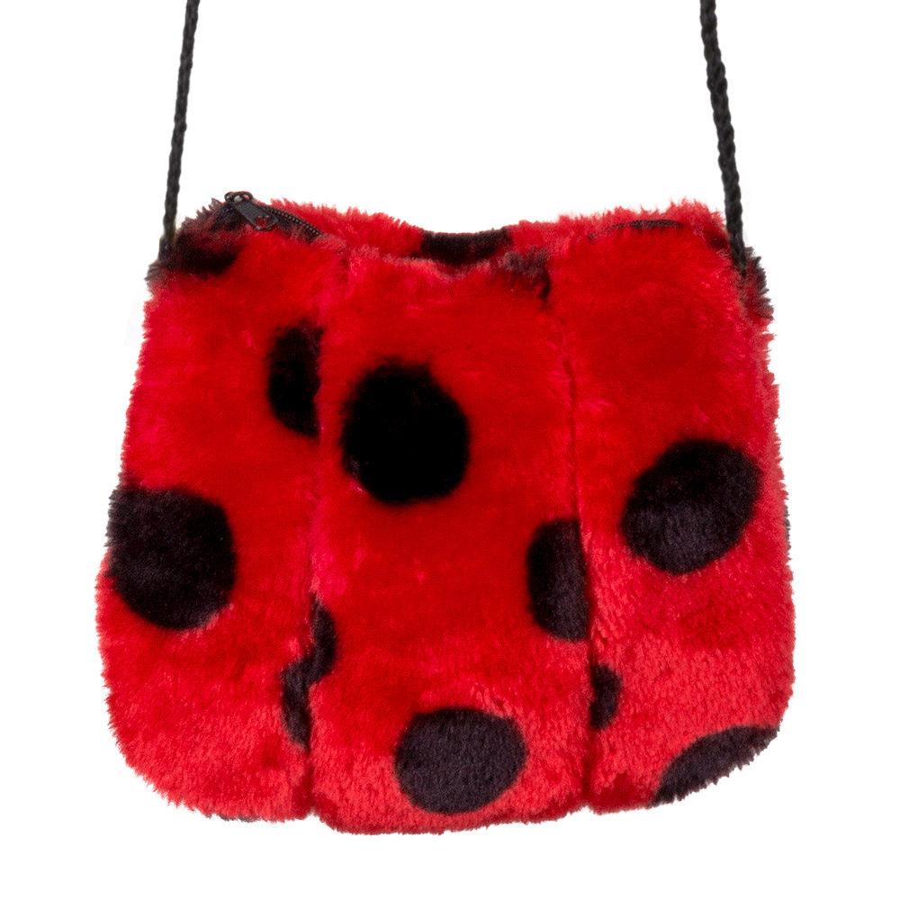 St. Schoudertasje Lieveheersbeestje (18 x 19 cm)