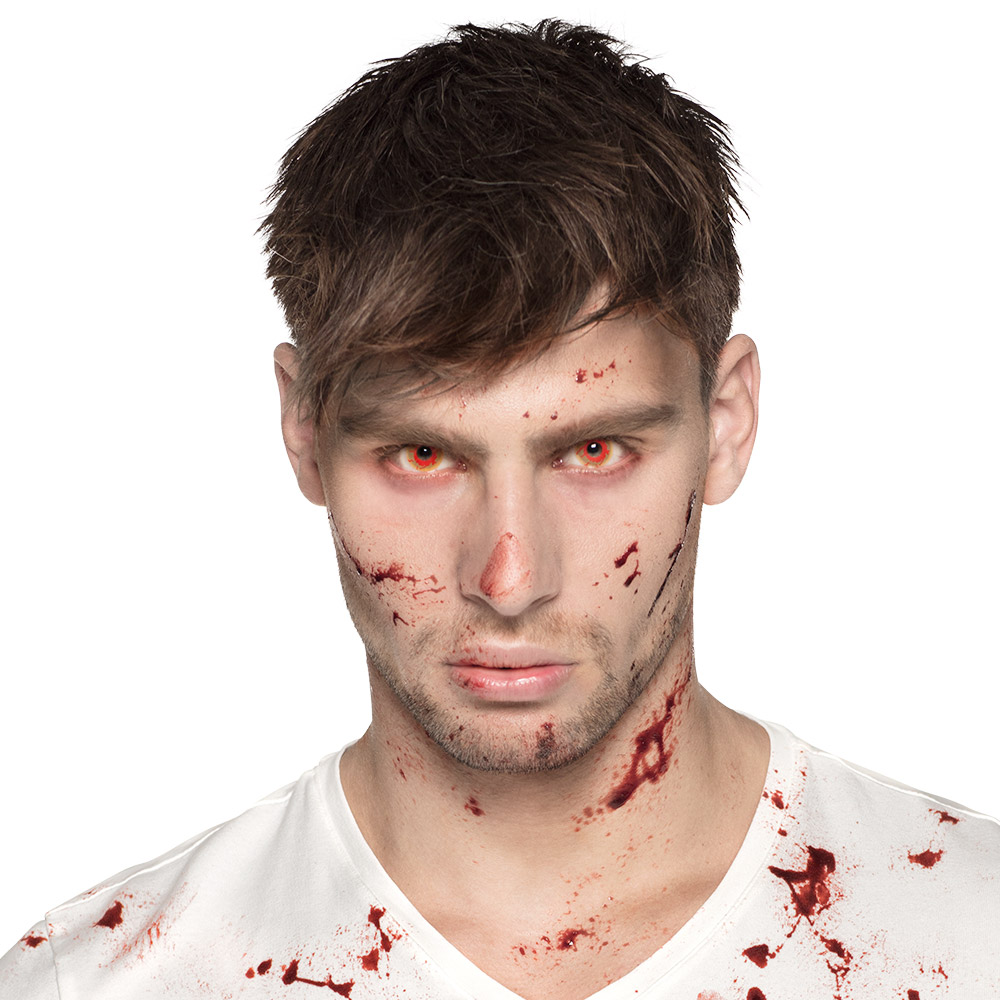 Paar 3-maandslenzen Bloodshot