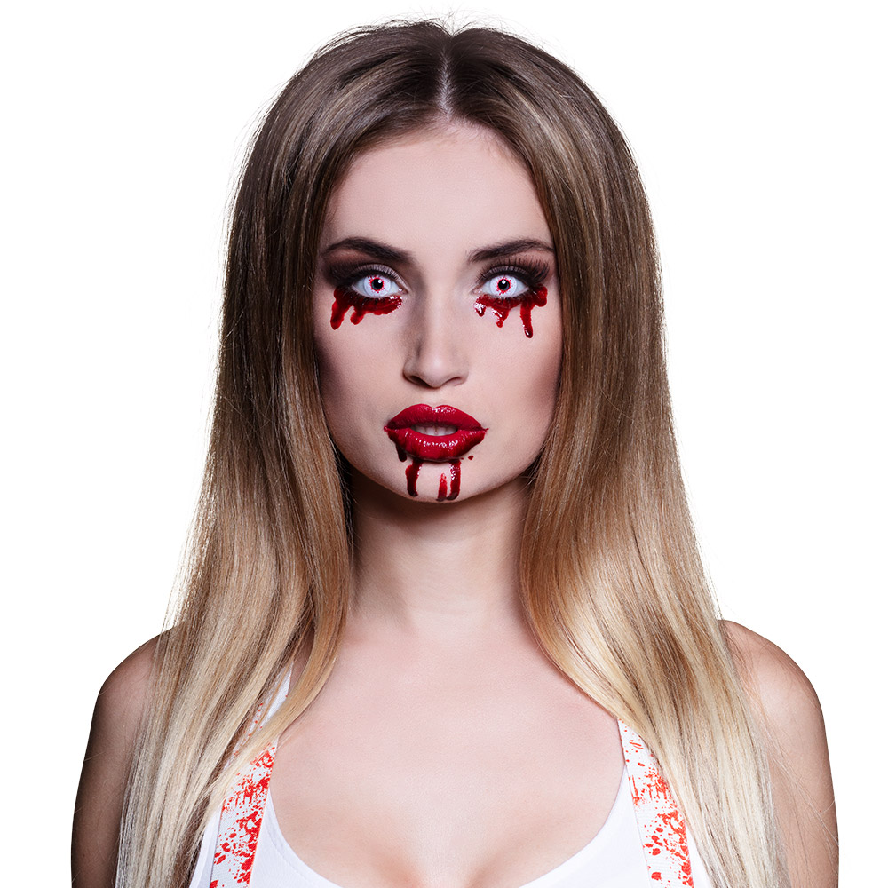 Paar 3-maandslenzen Bloody