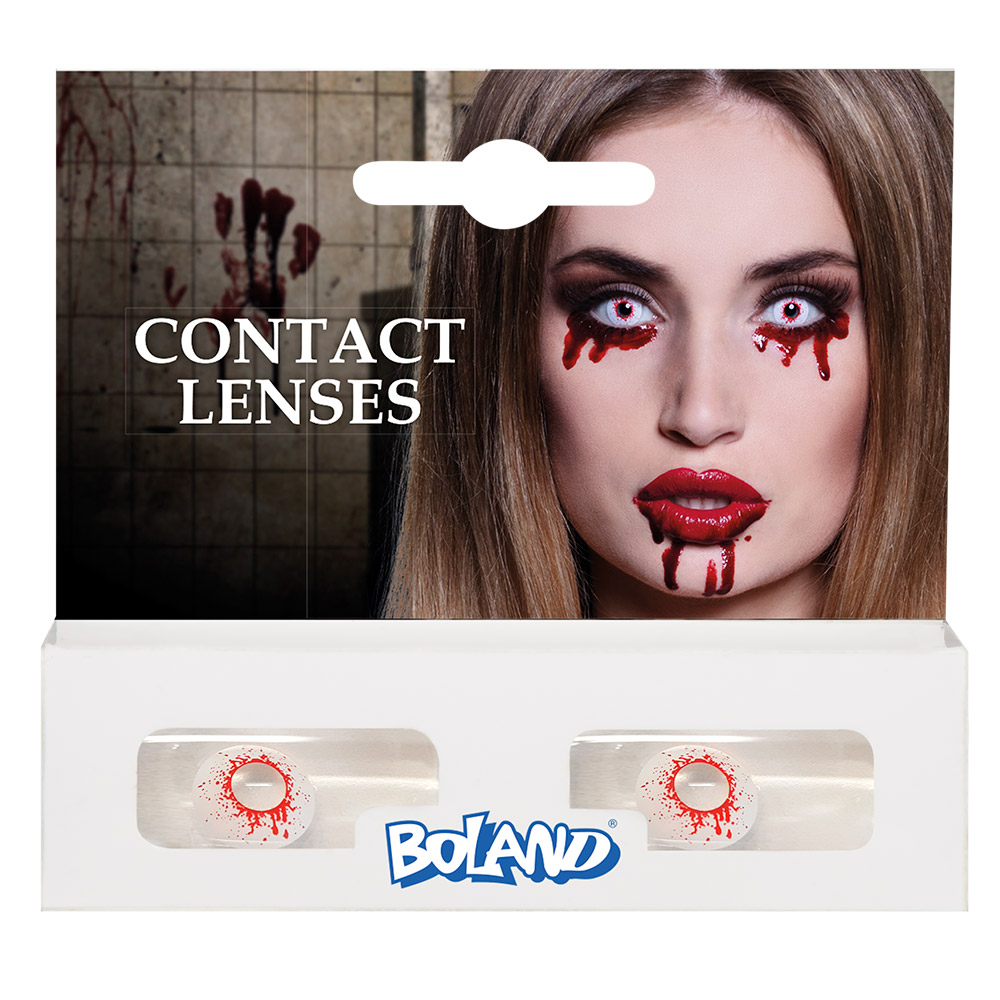 Paar 3-maandslenzen Bloody