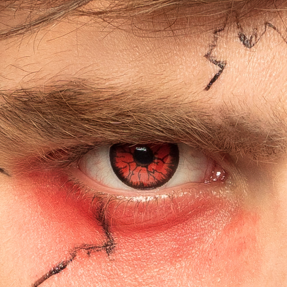 Paar 3-maandslenzen Explosie