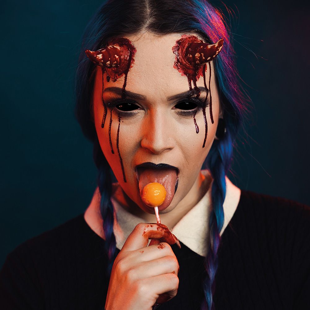 Paar 6-maandslenzen Sclera Undead