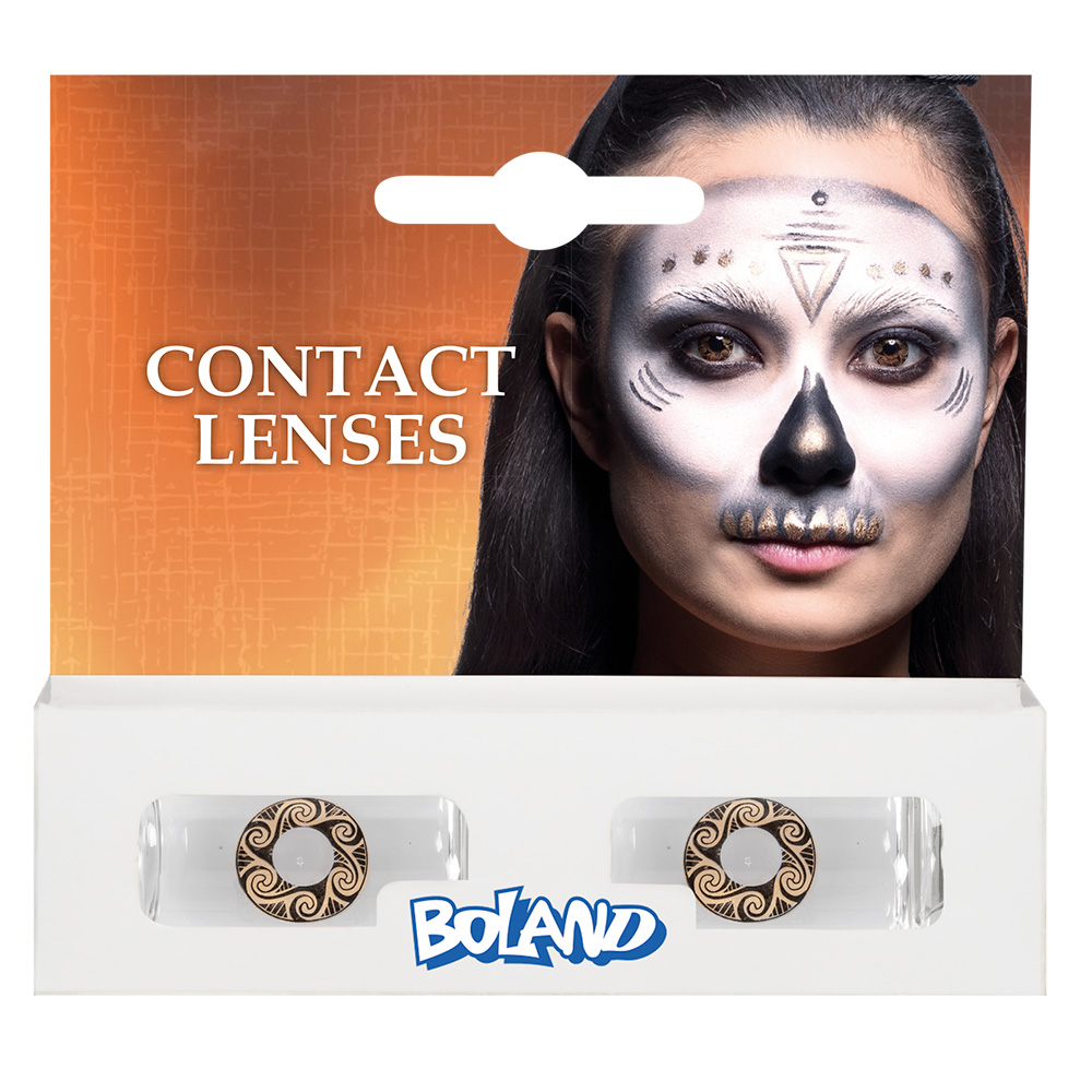 Paar 12-maandslenzen Voodoo swirl