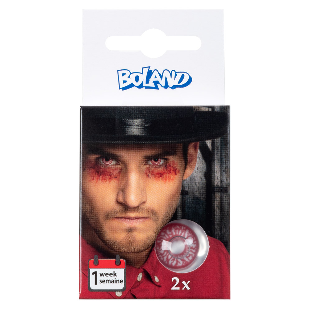 Paar weeklenzen Blood burst