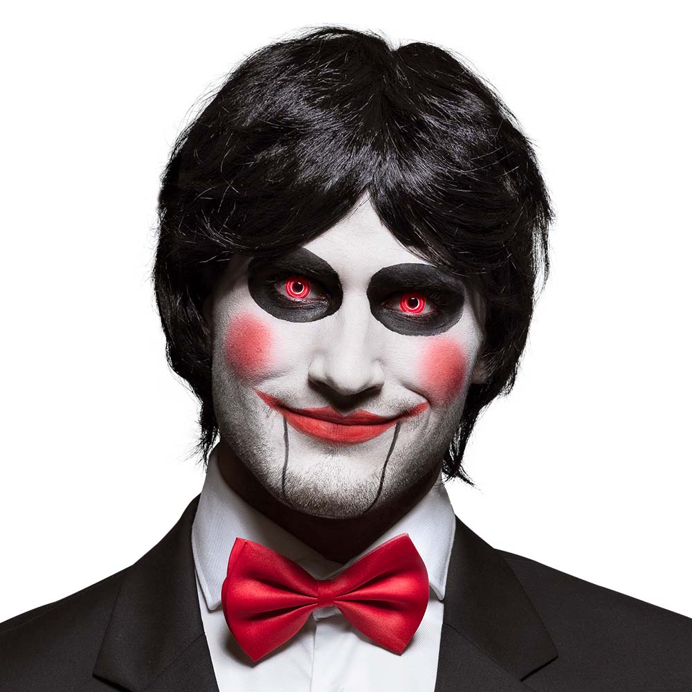 Paar weeklenzen Spiraal rood