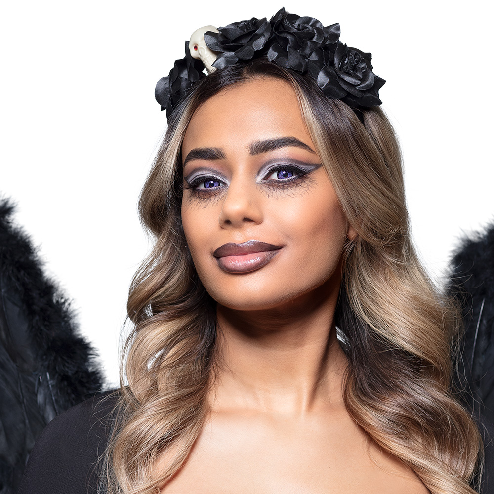 Paar weeklenzen Dark angel