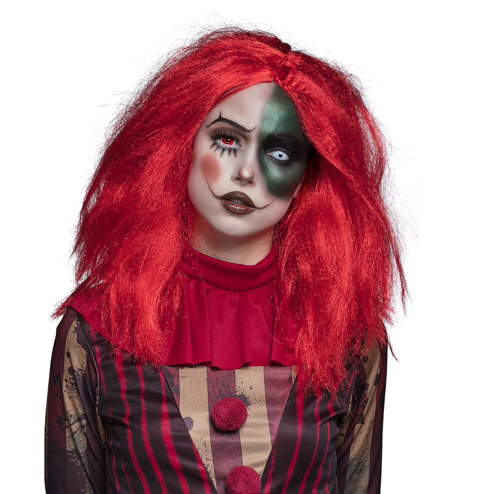 Paar 3-maands duolenzen Creepy clown