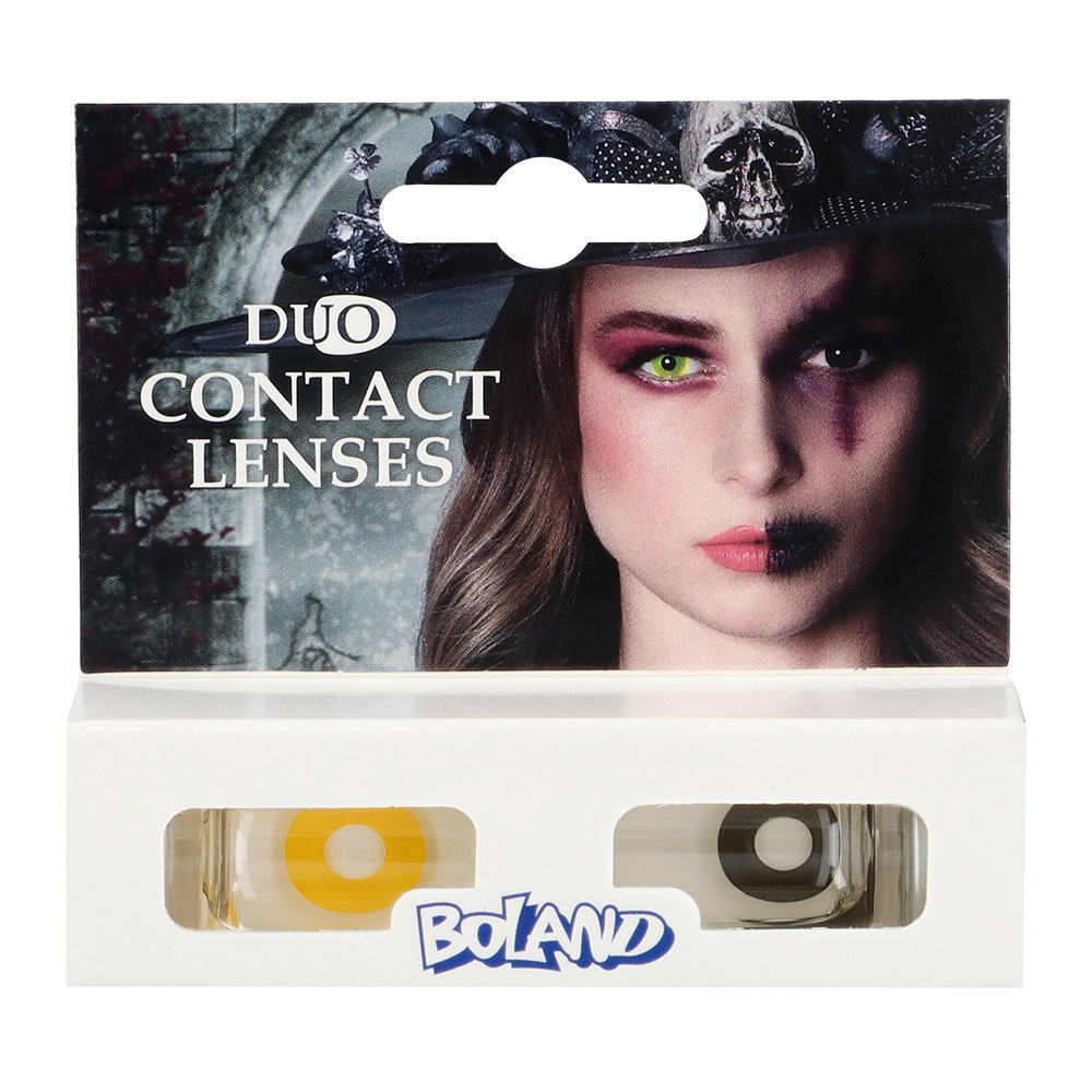 Paar 3-maands duolenzen Crazy witch