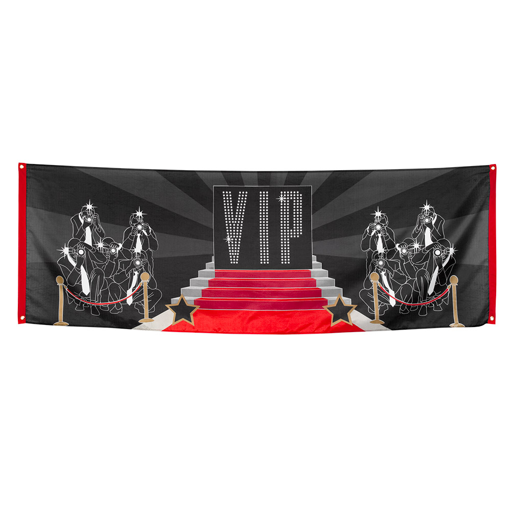 St. Banner 'VIP' (74 x 220 cm)