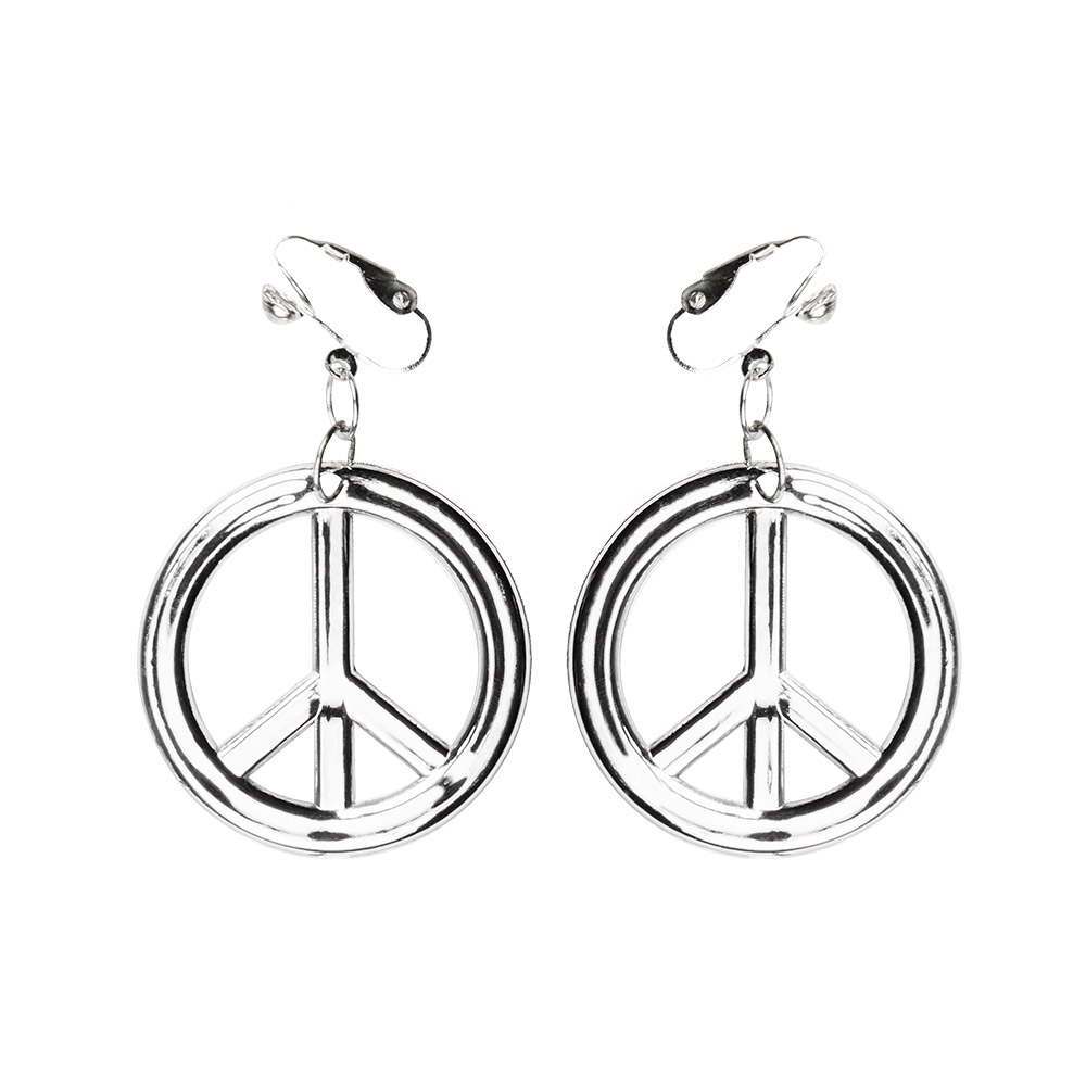 Set Peace glam (ketting en oorbellen)
