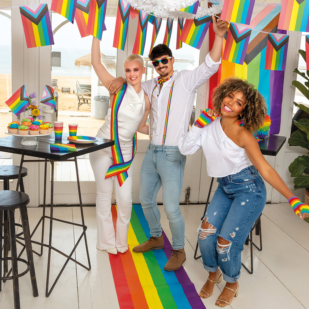 Loper regenboog (450 x 60 cm)