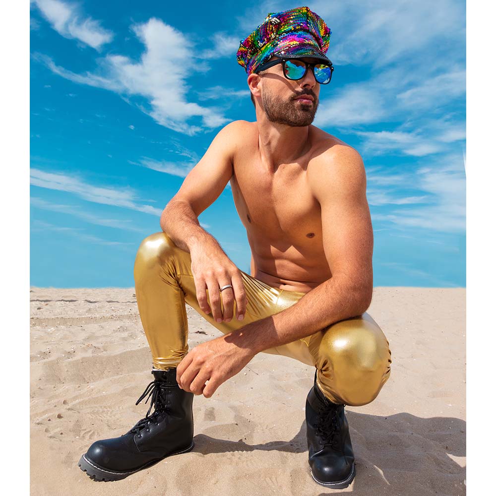 Pet Rainbow blast (omkeerbaar regenboog/zilver)