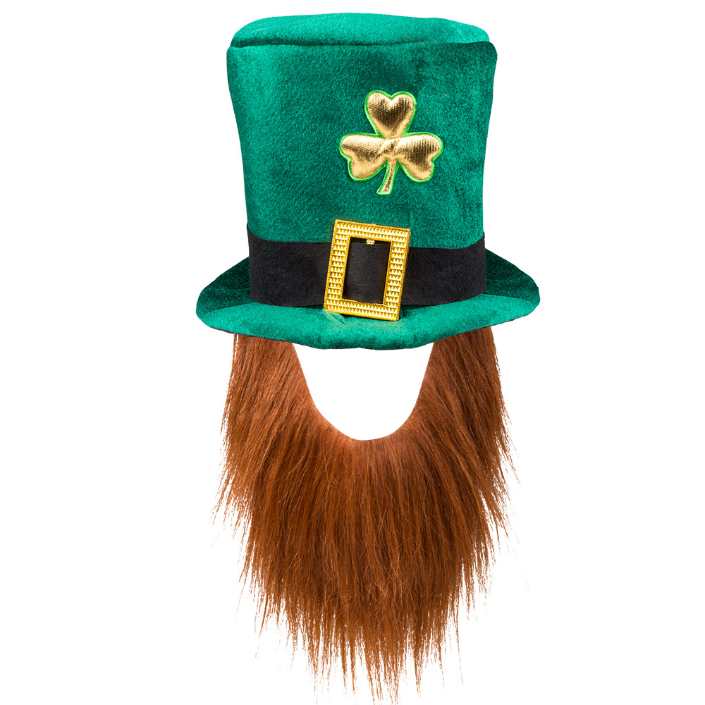 Hoed Leprechaun met baard