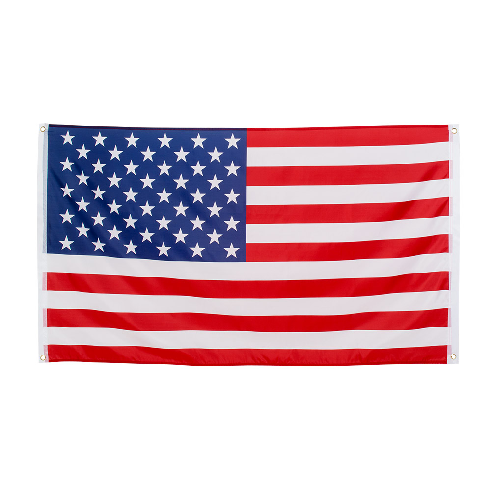 St. Polyester vlag USA (90 x 150 cm)