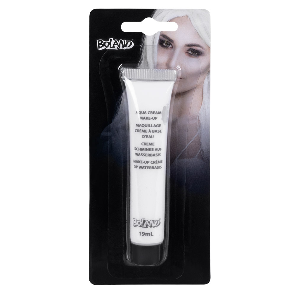 Tube schmink op waterbasis wit Halloween (19 ml)
