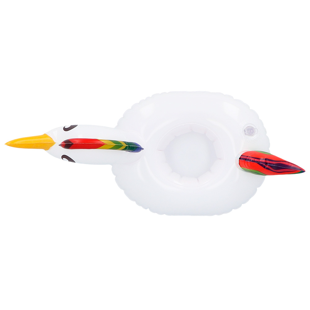 Opblaasbare bekerhouder Eenhoorn (Ø 17 cm)