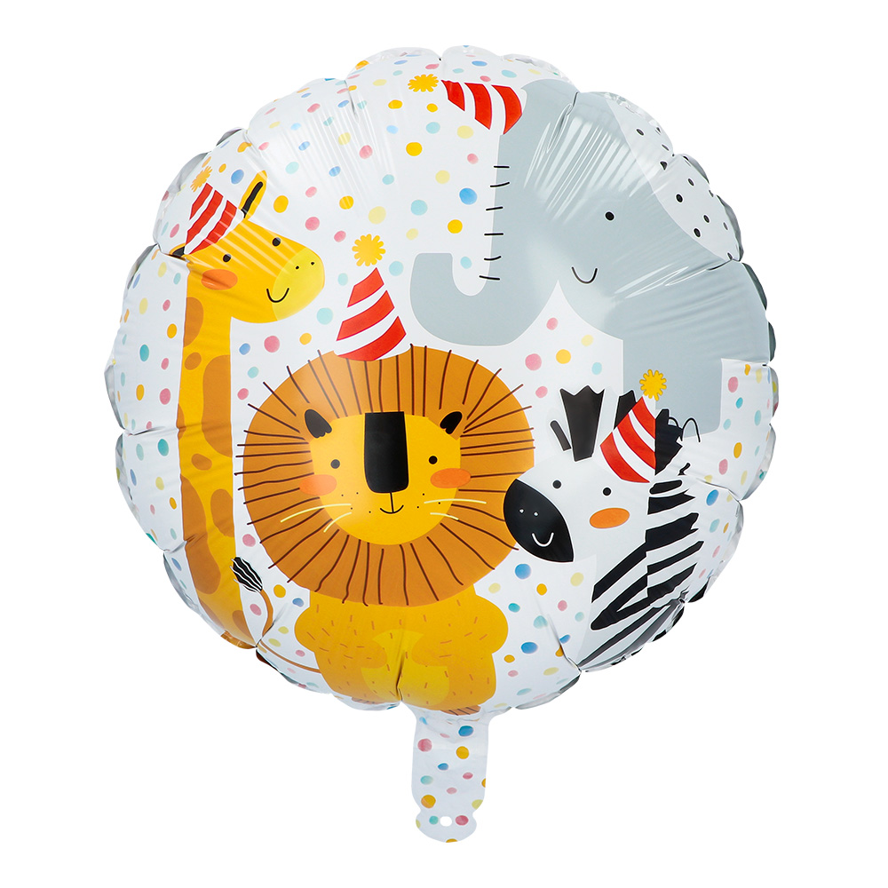 St. Folieballon Safari dubbelzijdig (45 cm)