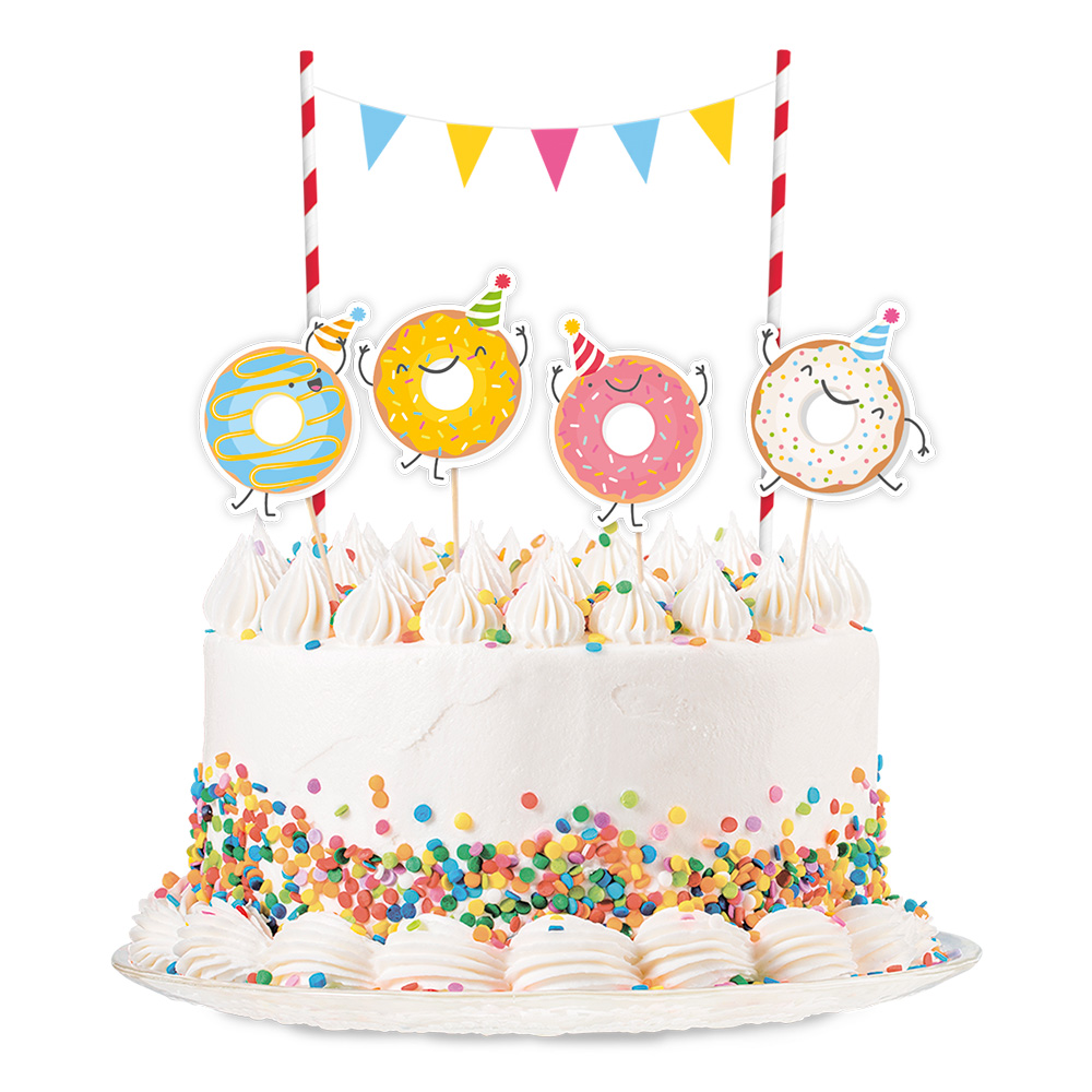 Taartdecoratiekit Donut