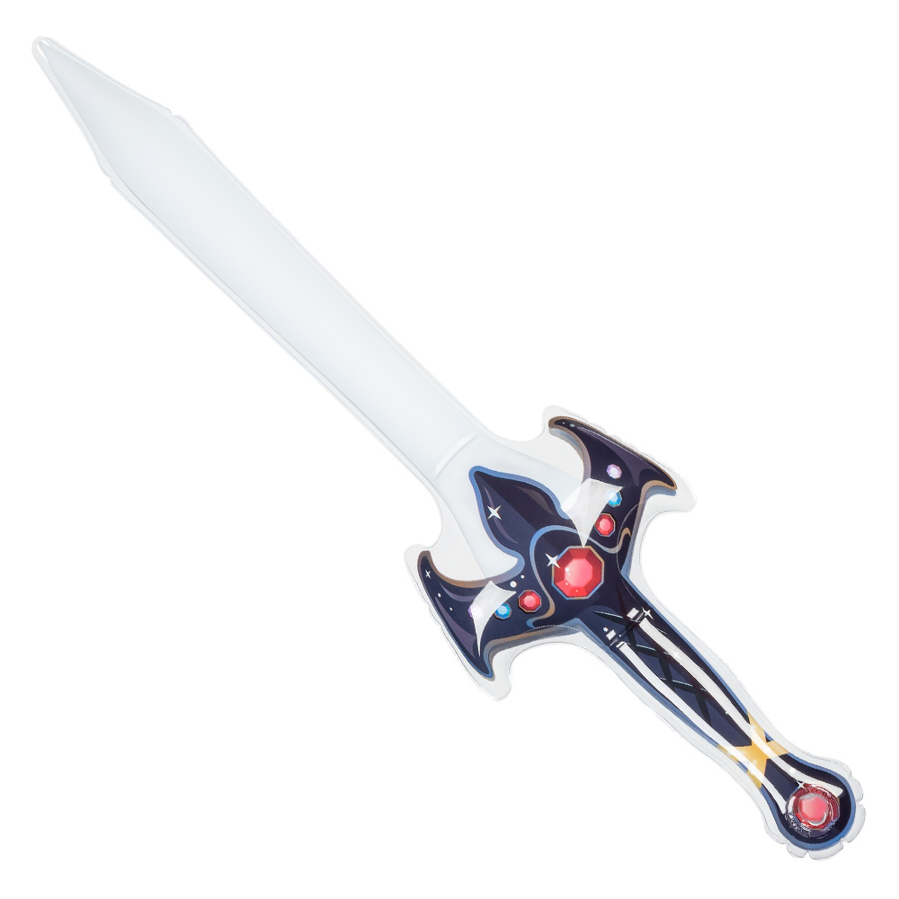 St. Opblaasbaar Ninja zwaard (70 cm)