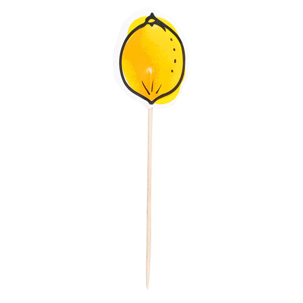 Set 12 cocktailprikkers Fruit (12 cm)