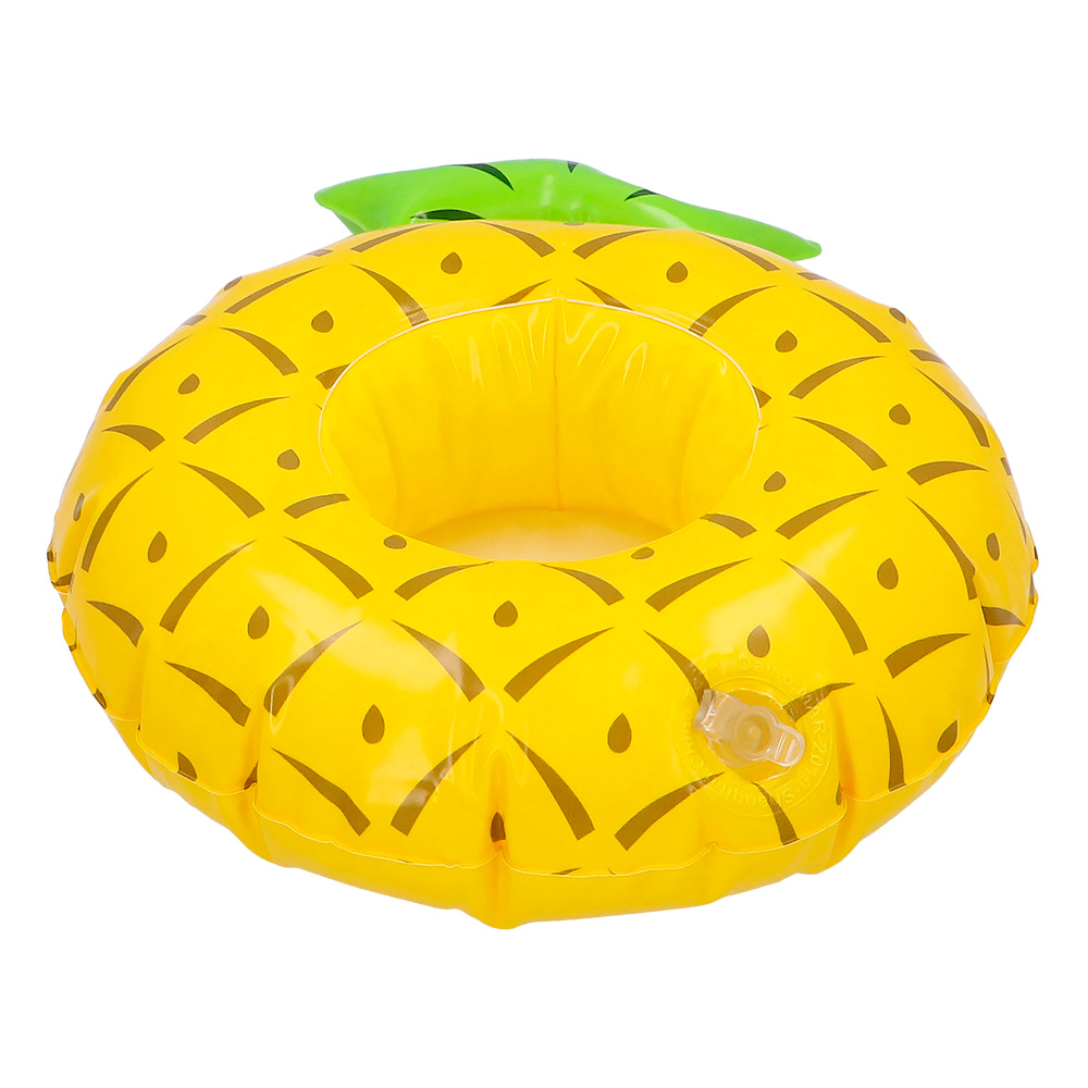 Opblaasbare bekerhouder Ananas (Ø 20 cm)