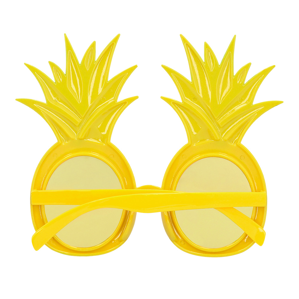 Partybril Ananas geel