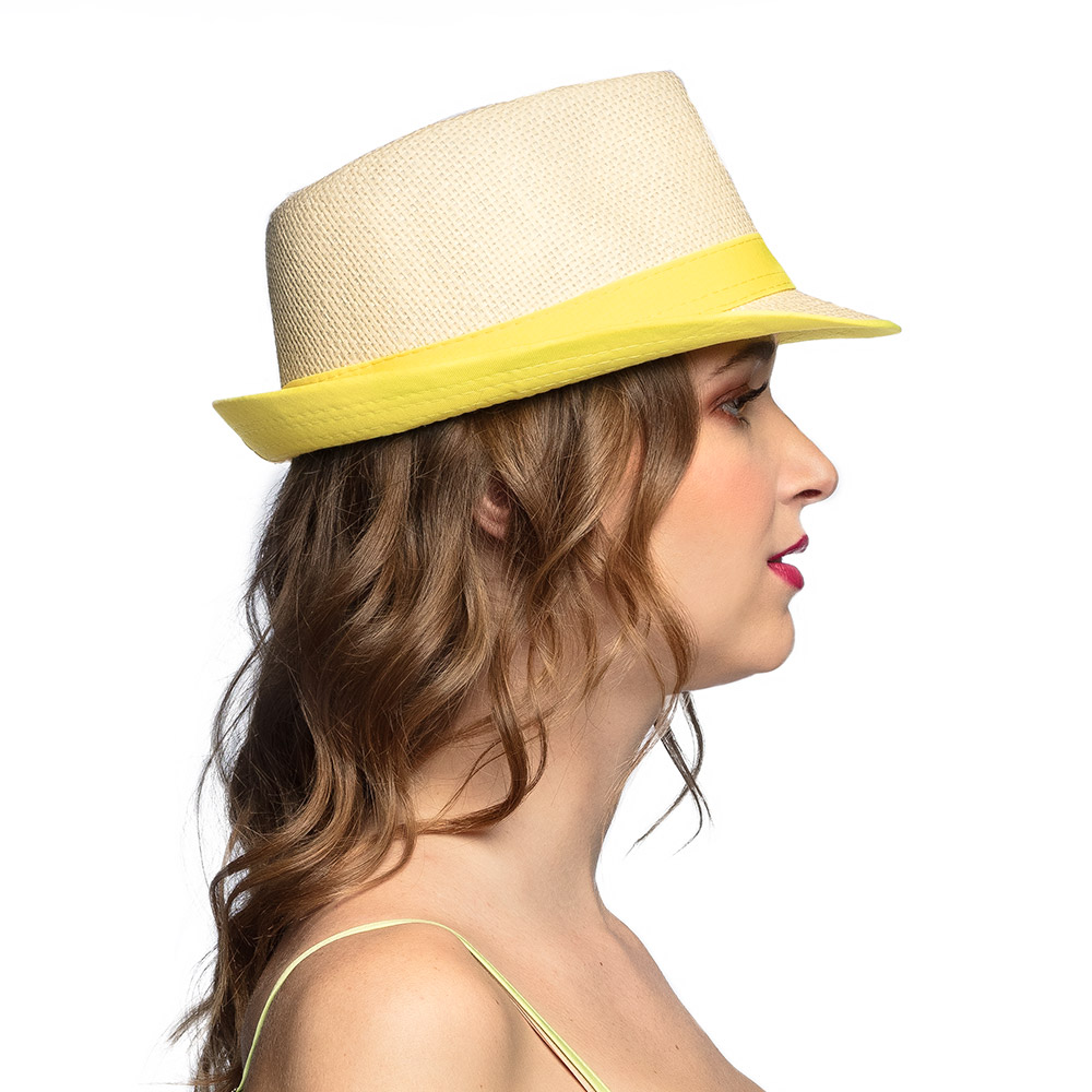 Hoed Maui 4 neonkleuren ass.