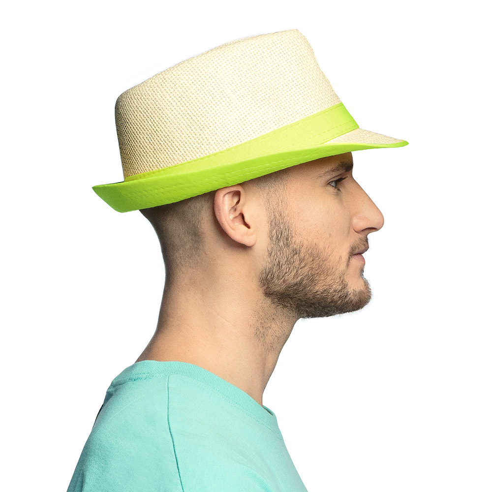 Hoed Maui 4 neonkleuren ass.