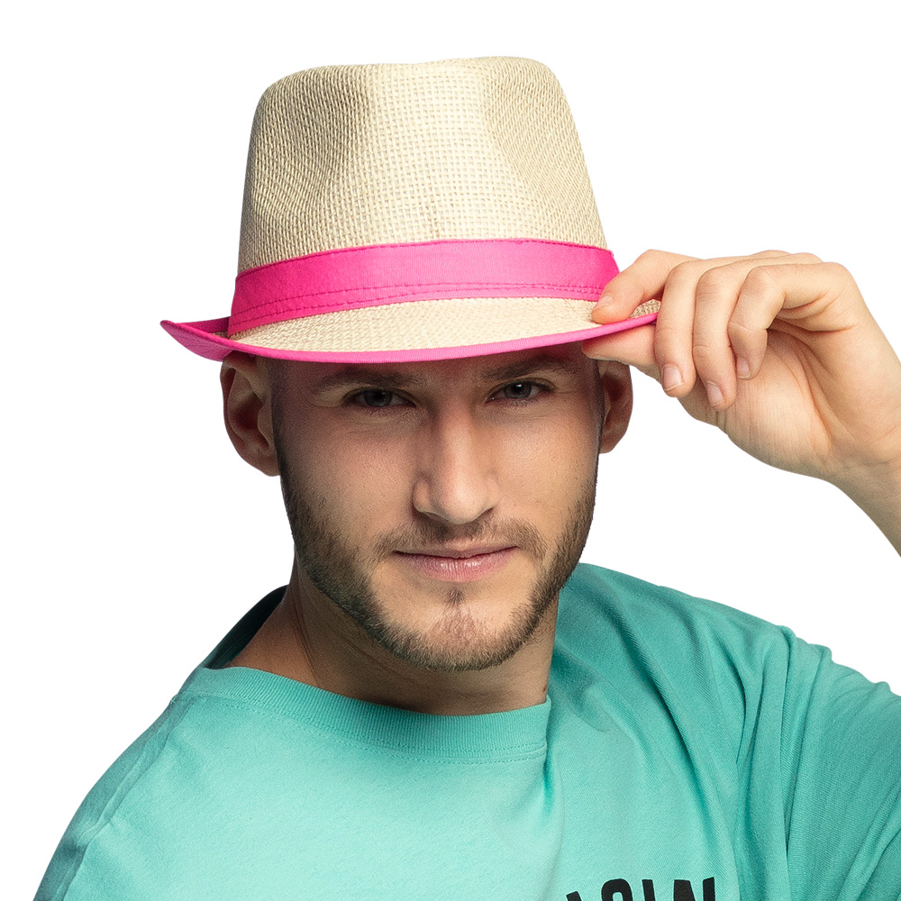 Hoed Maui 4 neonkleuren ass.