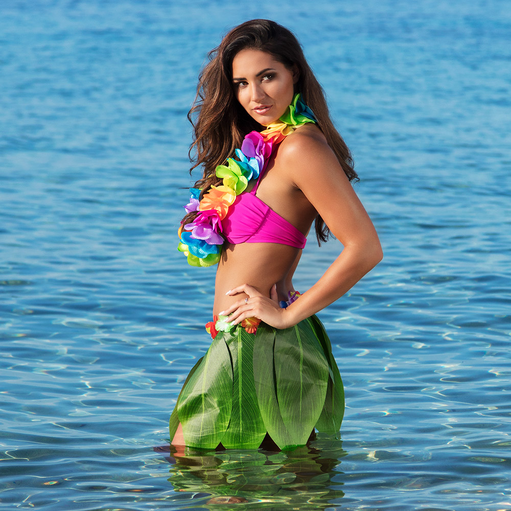 Hawaïrokje Palmblad (40 cm)