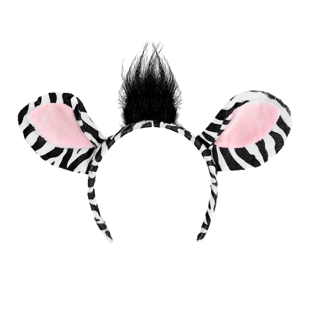 Set Zebra (diadeem en staart)