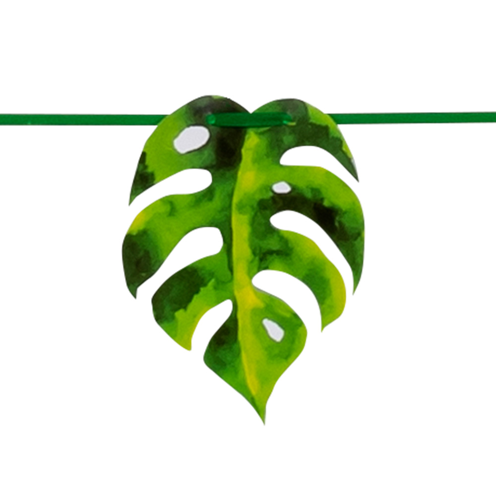 Kartonnen banner Palmblad (3m)