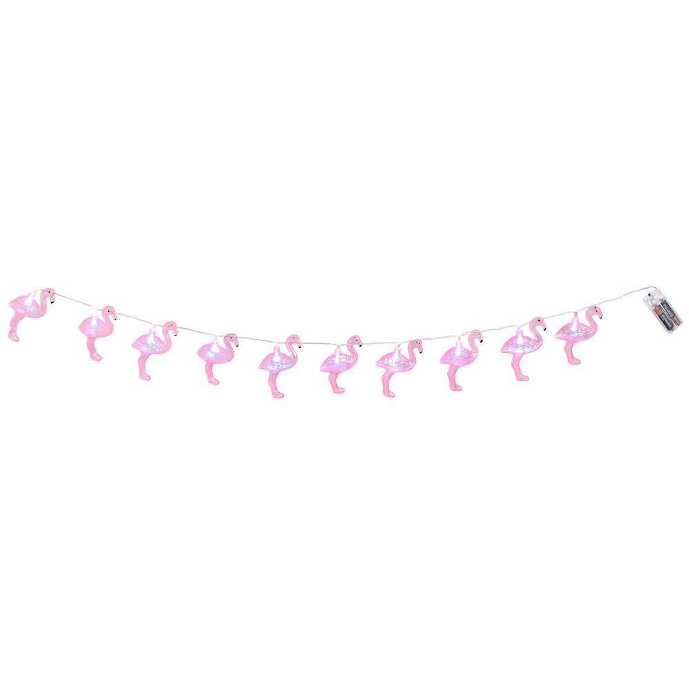 LED lichtsnoer Flamingo (140 cm)