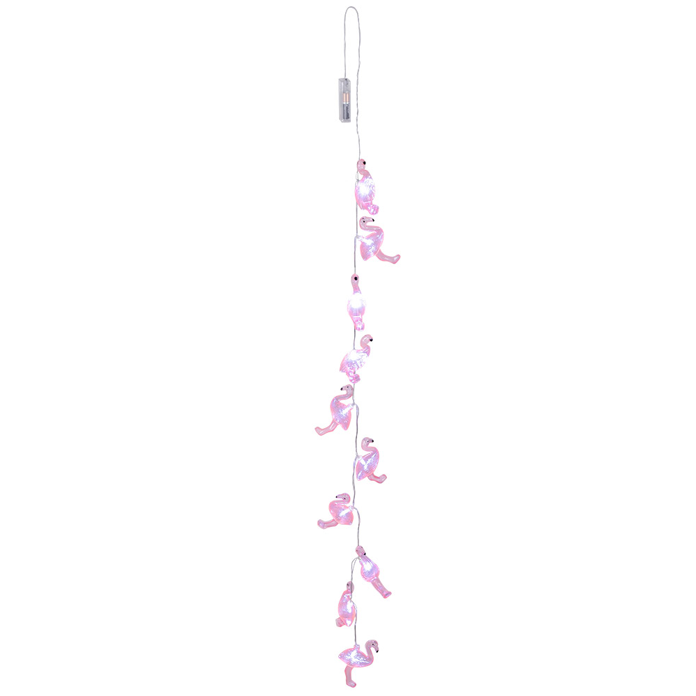 LED lichtsnoer Flamingo (140 cm)