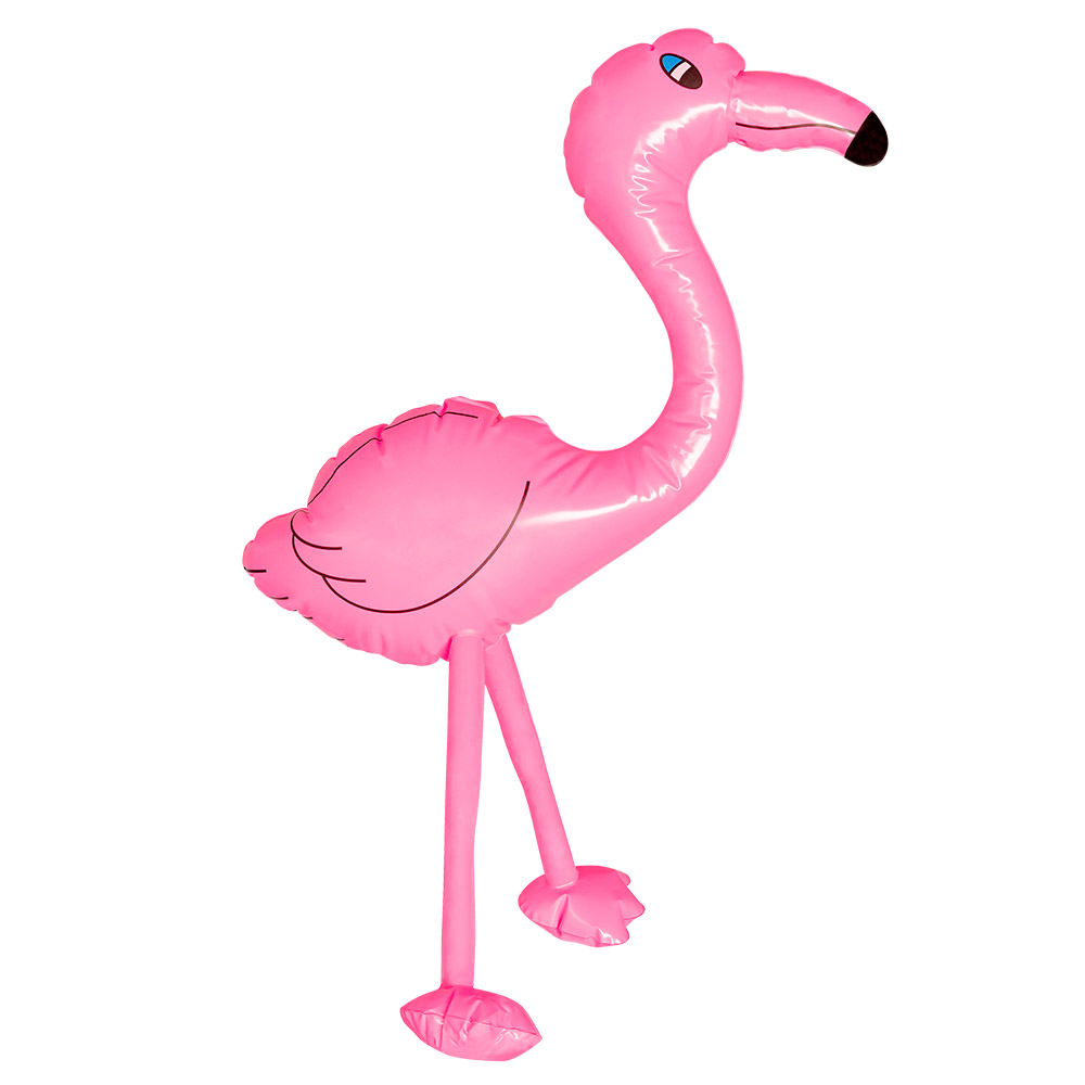 St. Opblaasbare flamingo (60 cm)