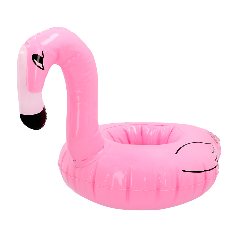 St. Opblaasbare bekerhouder Flamingo (18 cm)