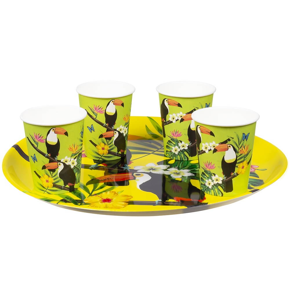 Dienblad Toekan (Ø 34,5 cm)