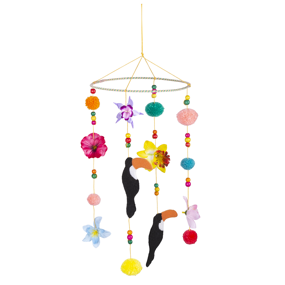 St. Hangdecoratie Toekans (60 cm)