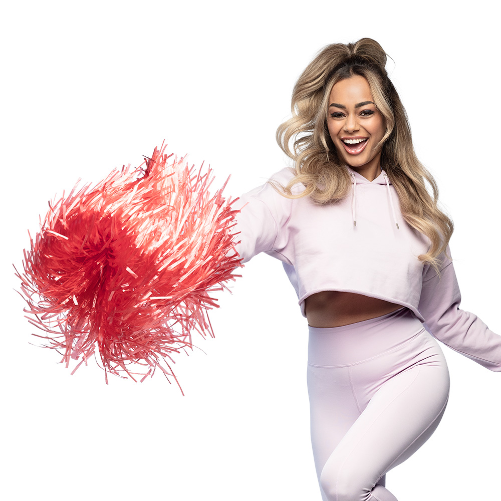 Pompom 6 kleuren ass. deluxe (50 cm)