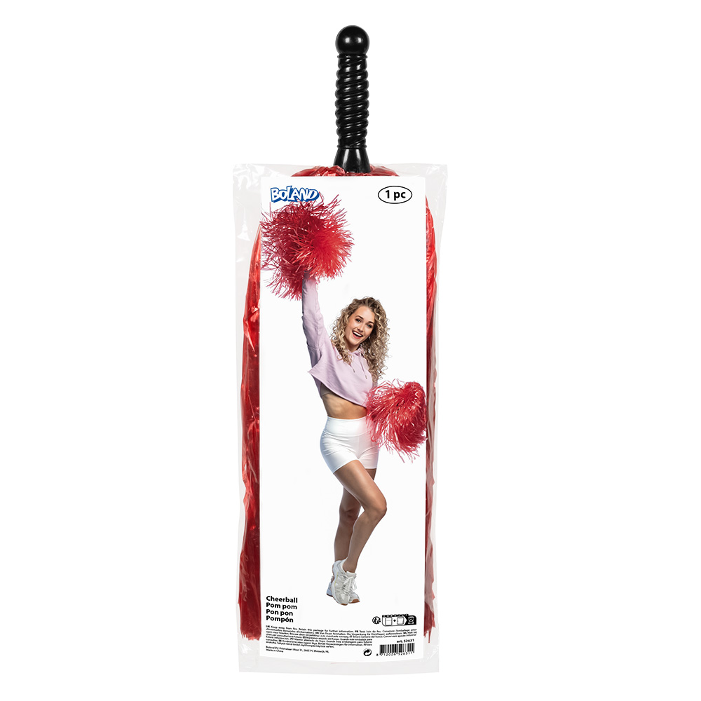 Pompom 6 kleuren ass. deluxe (50 cm)