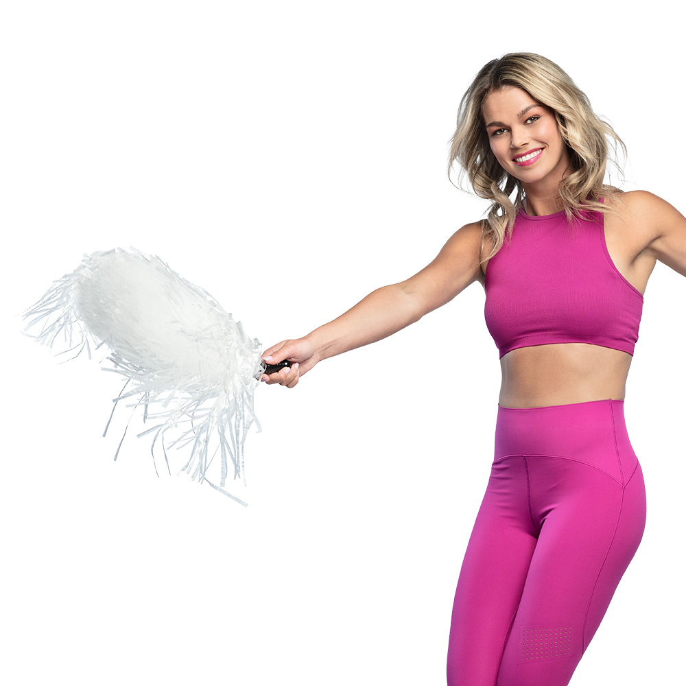 Pompom 6 kleuren ass. deluxe (50 cm)