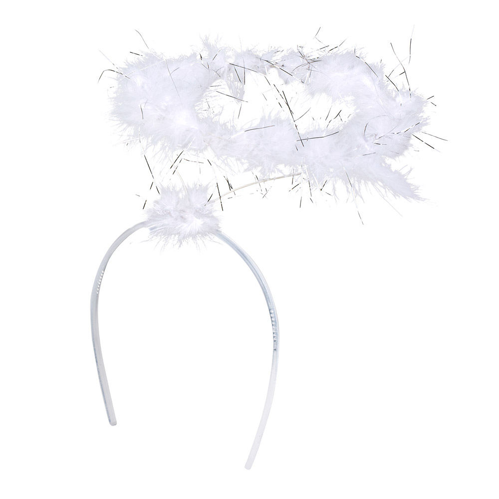 Diadeem Halo wit