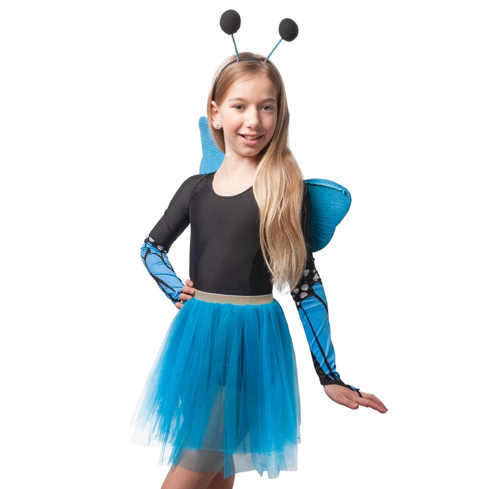 Set Vlinder (vleugels, tutu, diadeem en handschoenen)