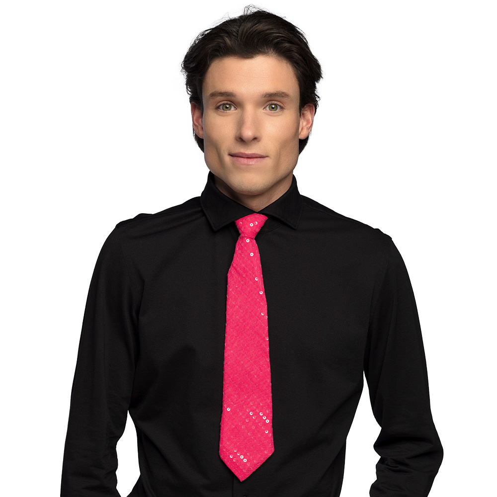 Stropdas Spangles 4 kleuren ass. (40 cm)