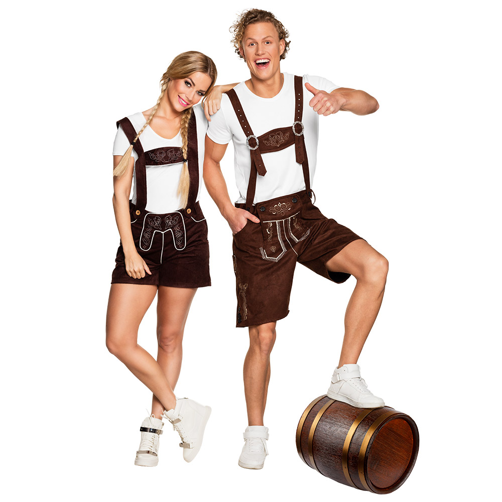 Lederhose Jan lang (L/XL)