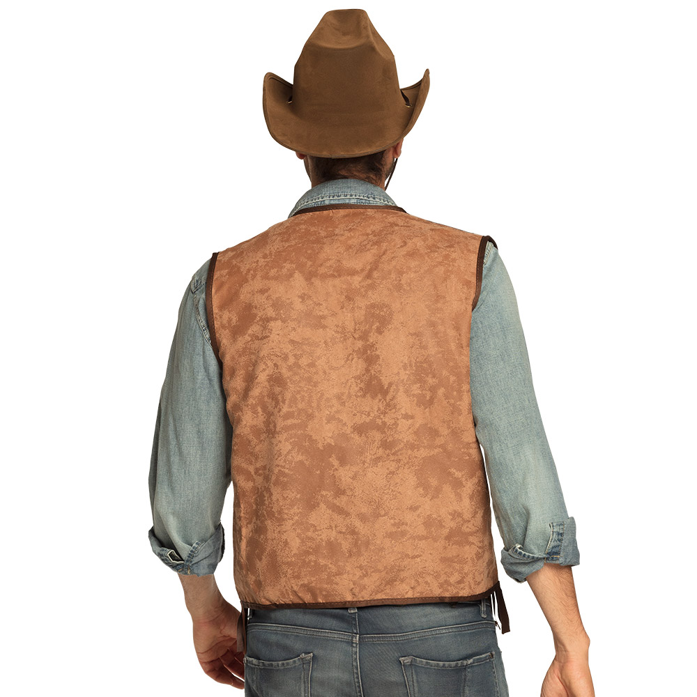 Gilet Western camel (L/XL)